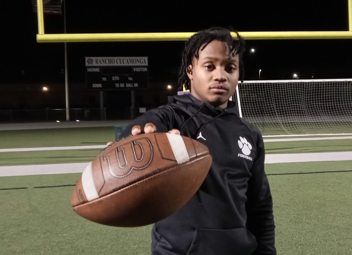 Rancho Cucamonga running back Trey Wilson has let nothing deter him en route to a highly productive senior season. 